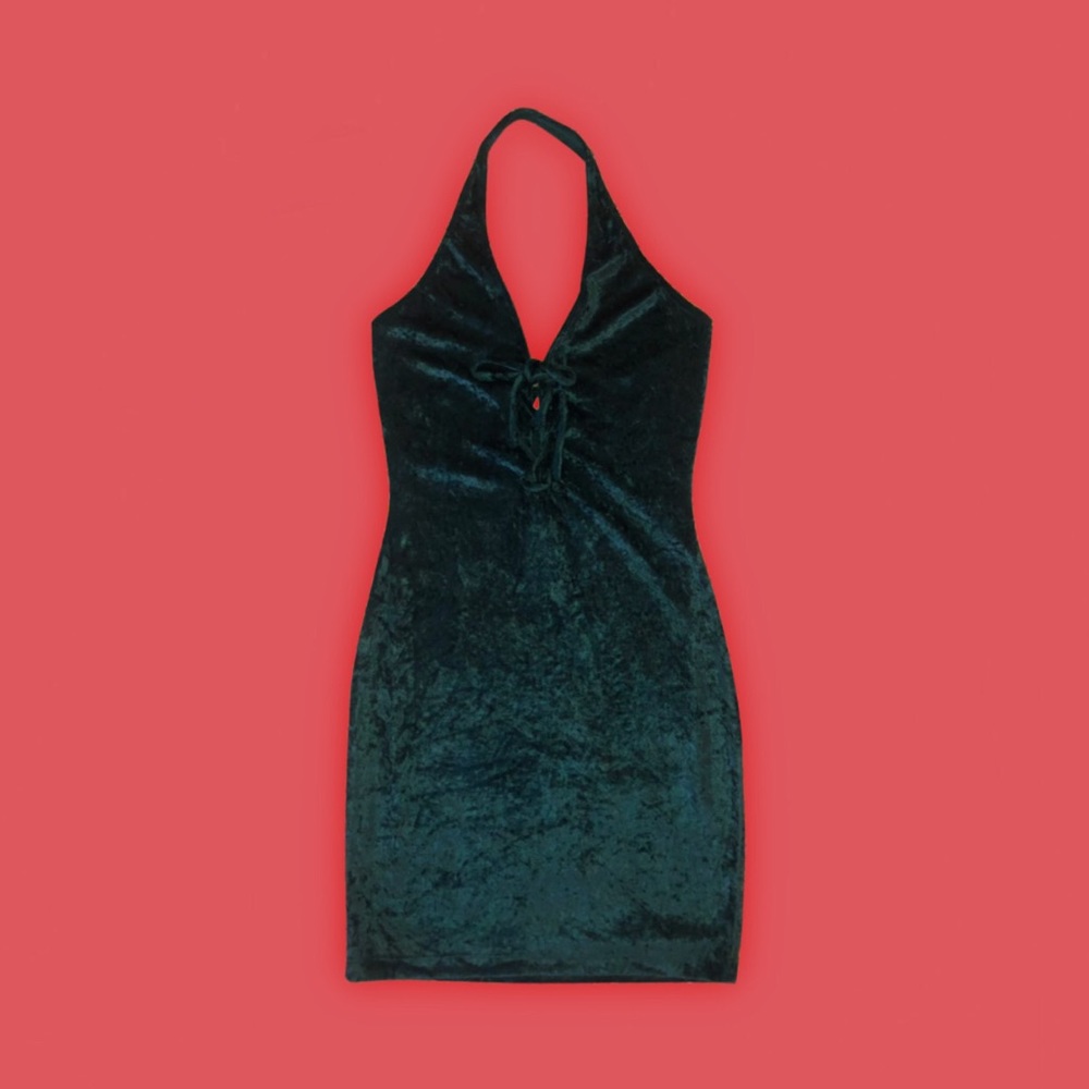 90s Frederick’s of Hollywood Halter Mini Dress